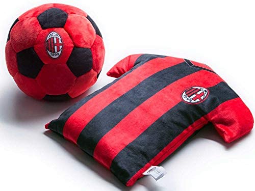 T-Shirt in Peluche trasformabile in Pallone Ufficiale AC Milan Originale Idea Regalo 2 in 1 – idea regalo milan