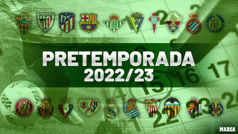 LaLiga Santander: Calendario delle partite di pre-stagione per le squadre di Prima Divisione