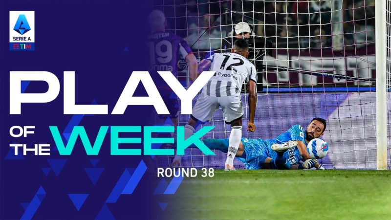 La parata di Pinsoglio tiene in gioco la Juve |  Gioco della settimana |  Fiorentina-Juventus |  Serie A 2021/22