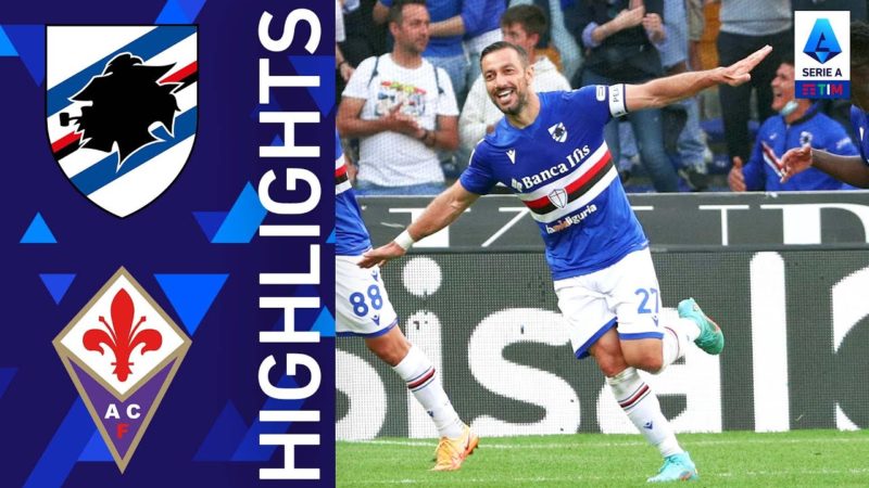 Sampdoria-Fiorentina 4-1 |  La Samp stordisce la Fiorentina |  Serie A 2021/22