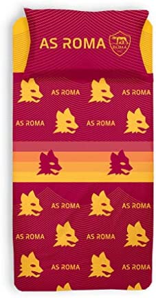 Lenzuolo Singolo | A.S. Roma | 100% Cotone – idea regalo as roma