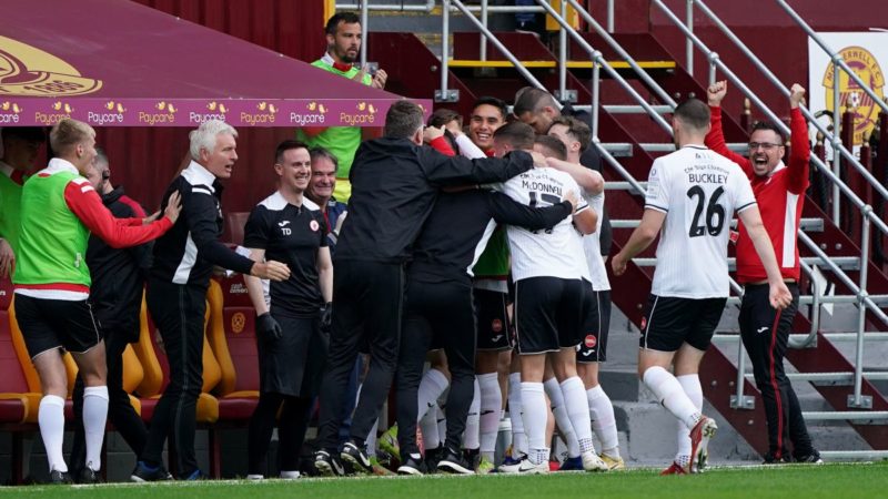 Aidan Keena in porta mentre Sligo guadagna un vantaggio stretto su Motherwell