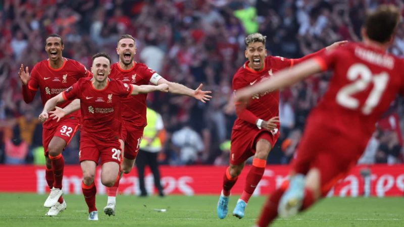 L’accattivante maglia da trasferta del Liverpool per la stagione 2022/23