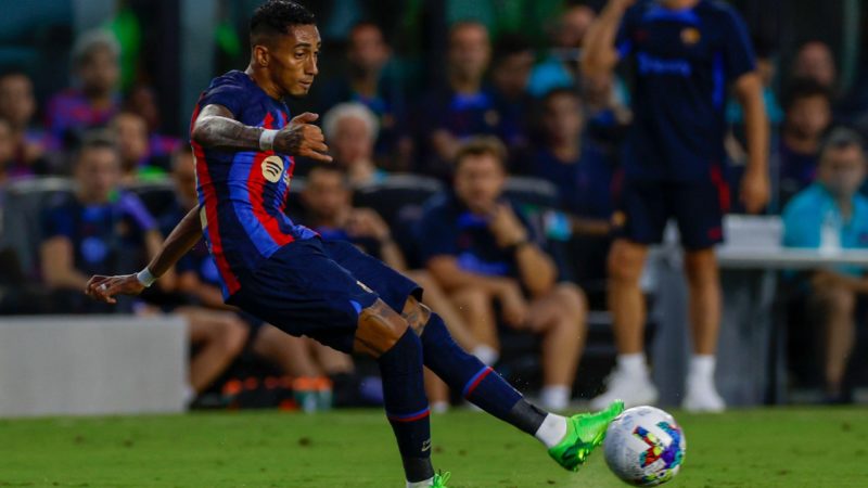 Raphinha segna lo storditore nello scontro di Las Vegas El Clasico