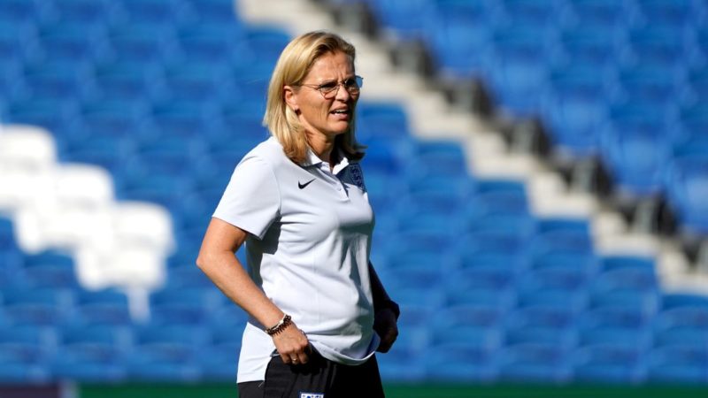 Sarina Wiegman: È facile dire che la pressione è sull’Inghilterra