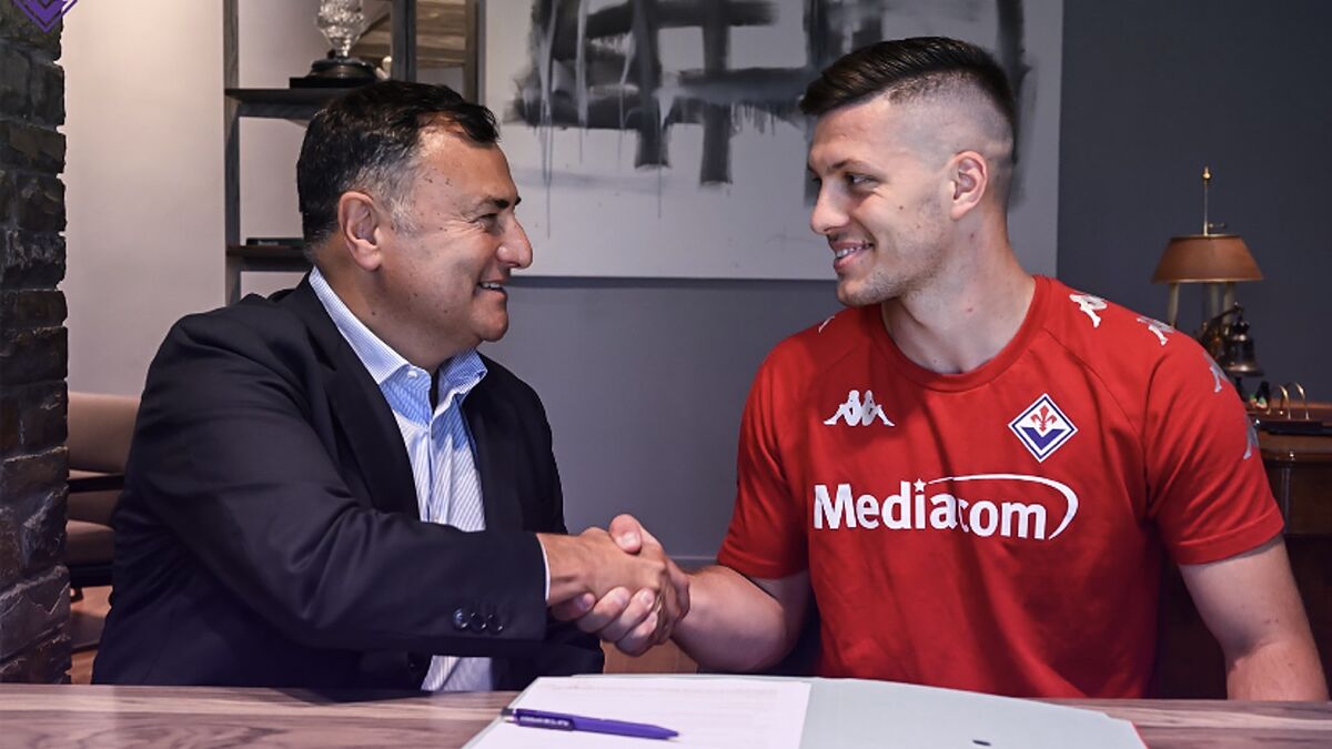 Serie A: Luka Jovic, nella presentazione con la Fiorentina: “Ancelotti è uno dei migliori allenatori di tutti i tempi”