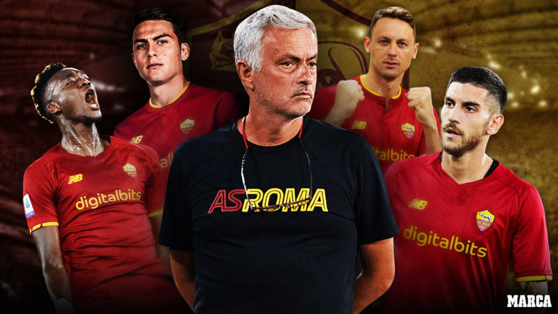 Serie A: Mourinho disegna una Roma Champions con Dybala, Abraham…