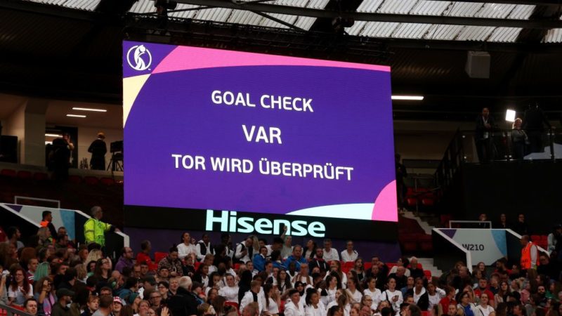 Women’s Euro 2022: la tecnologia della linea di porta è in funzione?