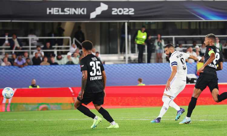 Calciomercato.com – Supercoppa europea LIVE: Real Madrid-Eintracht Francoforte 2-0, raddoppia Benzema | Primapagina