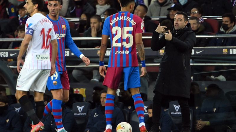 Fabrizio Romano:  Xavi su Aubameyang-Chelsea: “Non sappiamo cosa accadrà.  In questo momento è il nostro…