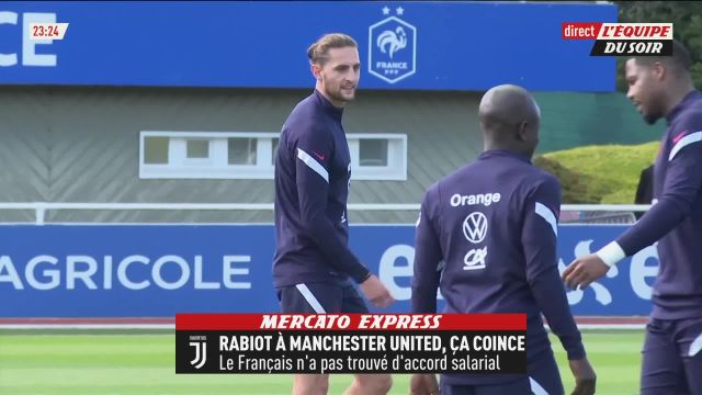 L’Équipe titola: Trasferimenti: trattative difficili tra clan Rabiot e Manchester United