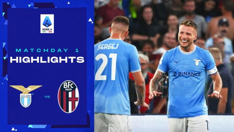 Lazio-Bologna 2-1 |  Obiettivi e momenti salienti: Round 1 |  Serie A 2022/23