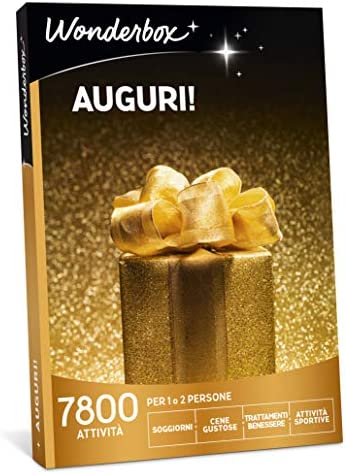 Wonderbox – Box Regalo Di Auguri – Un Insieme Di Idee Regalo Donna, Idee Regalo Uomo E Idee Regalo Natale Che Soddisfano Anche Le Persone Più Esigenti. Ottimo Anche Come Regalo Di Coppia – idea regalo udinese