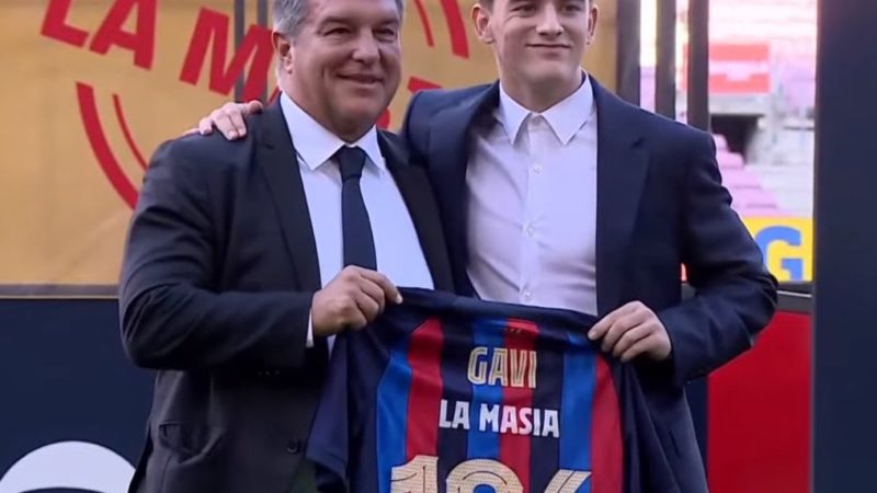 Da Twitter – Gavi dopo la firma del nuovo contratto con il Barça: “Sono molto felice qui, quindi è qualcosa…