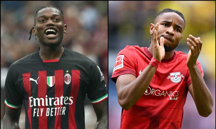 Dalla Germania: ‘Chelsea-Nkunku, visite segrete’. Il Milan osserva: così i Blues possono abbandonare Leao | Primapagina