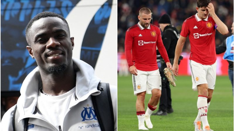 Eric Bailly scava a Harry Maguire