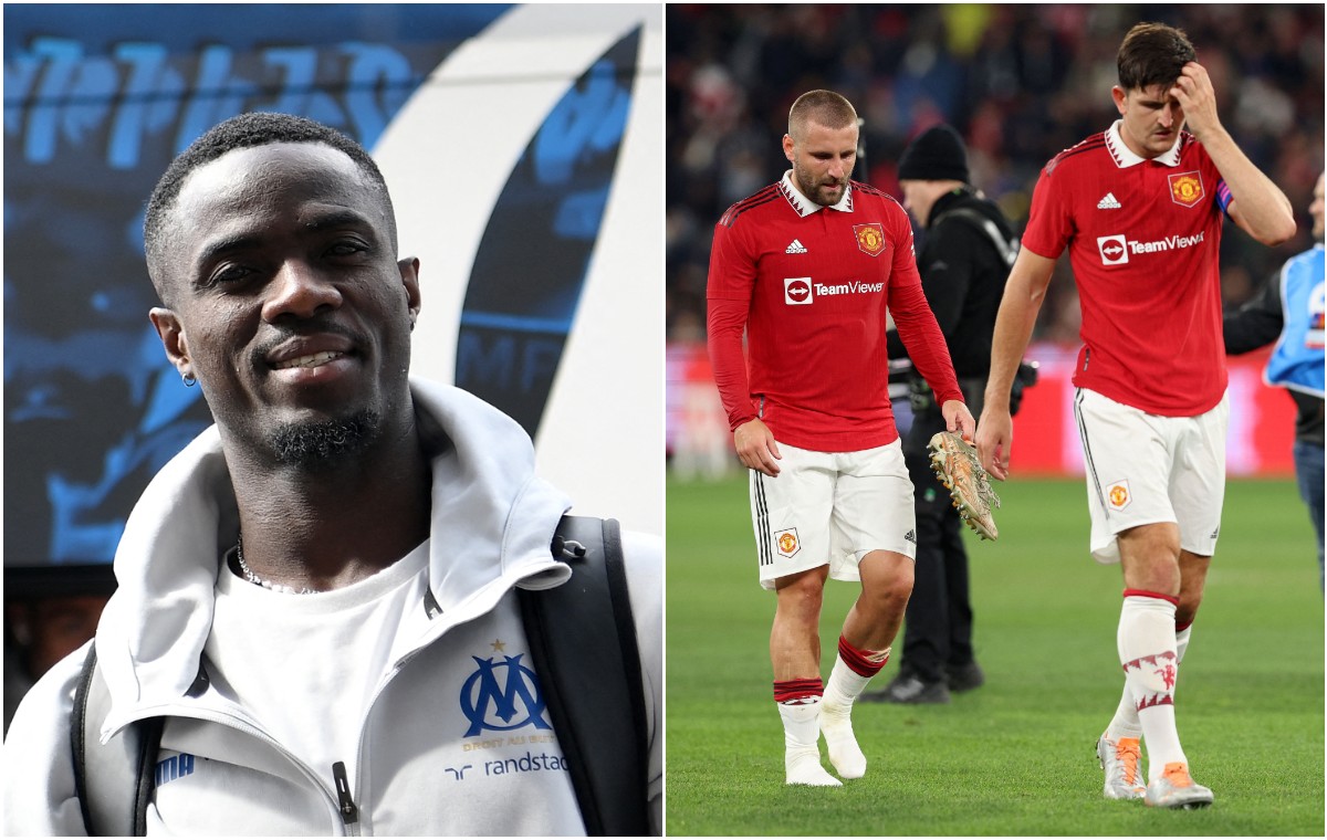 Eric Bailly scava a Harry Maguire