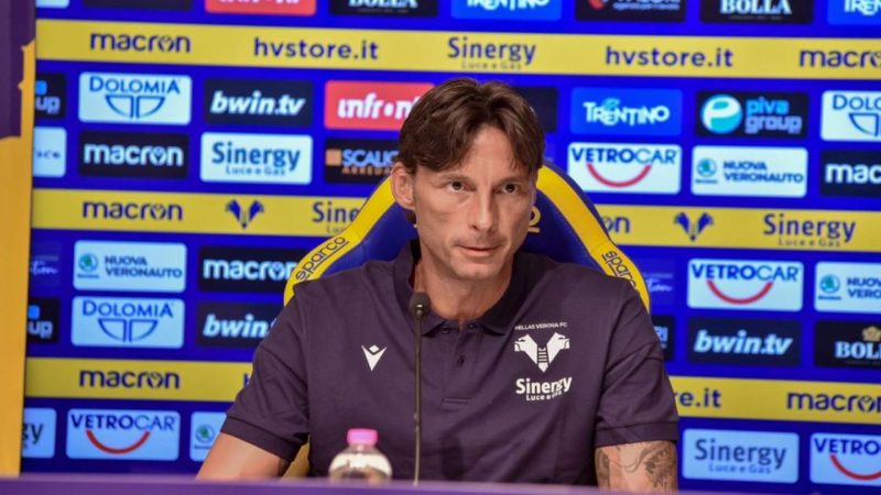 Gianluca Di Marzio: La conferenza stampa di #Cioffi in vista della trasferta dell’#HellasVerona cont…