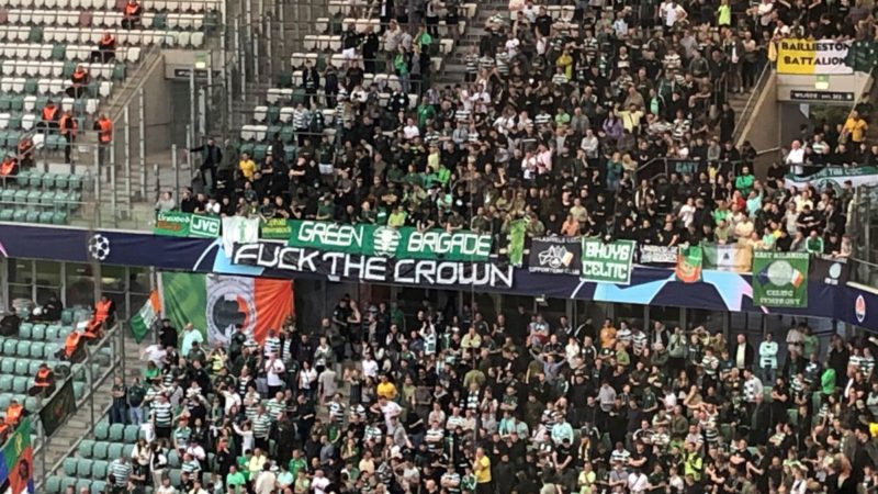 La UEFA cancella i Rangers per l’inno nazionale, ma il Celtic affronta l’azione per lo stendardo
