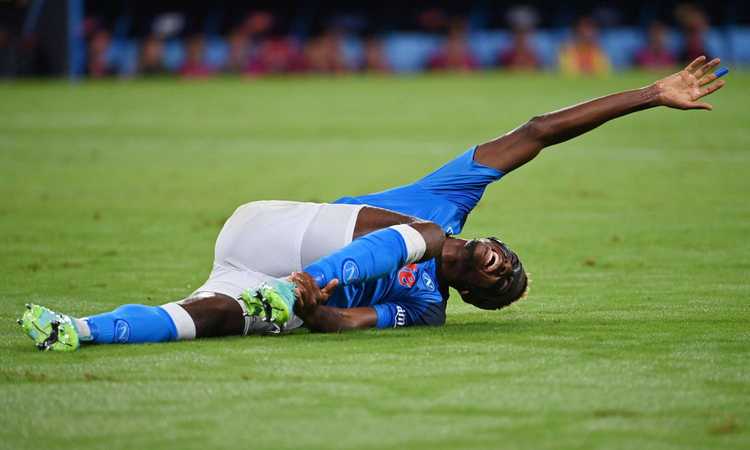 Napoli, tegola Osimhen: può saltare cinque partite, ecco i tempi di recupero | Champions League