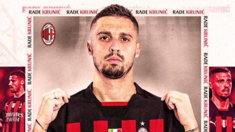 Rade Krunic rinnova con il Milan fino al 2025
