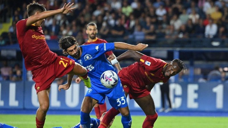 Riassunto e gol di Empoli – Roma (1-2) partita di giornata 6