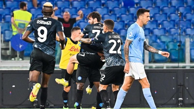 Riassunto e gol di Lazio-Napoli (1-2), appartenenti alla 5° giornata di Serie A 2022/2023