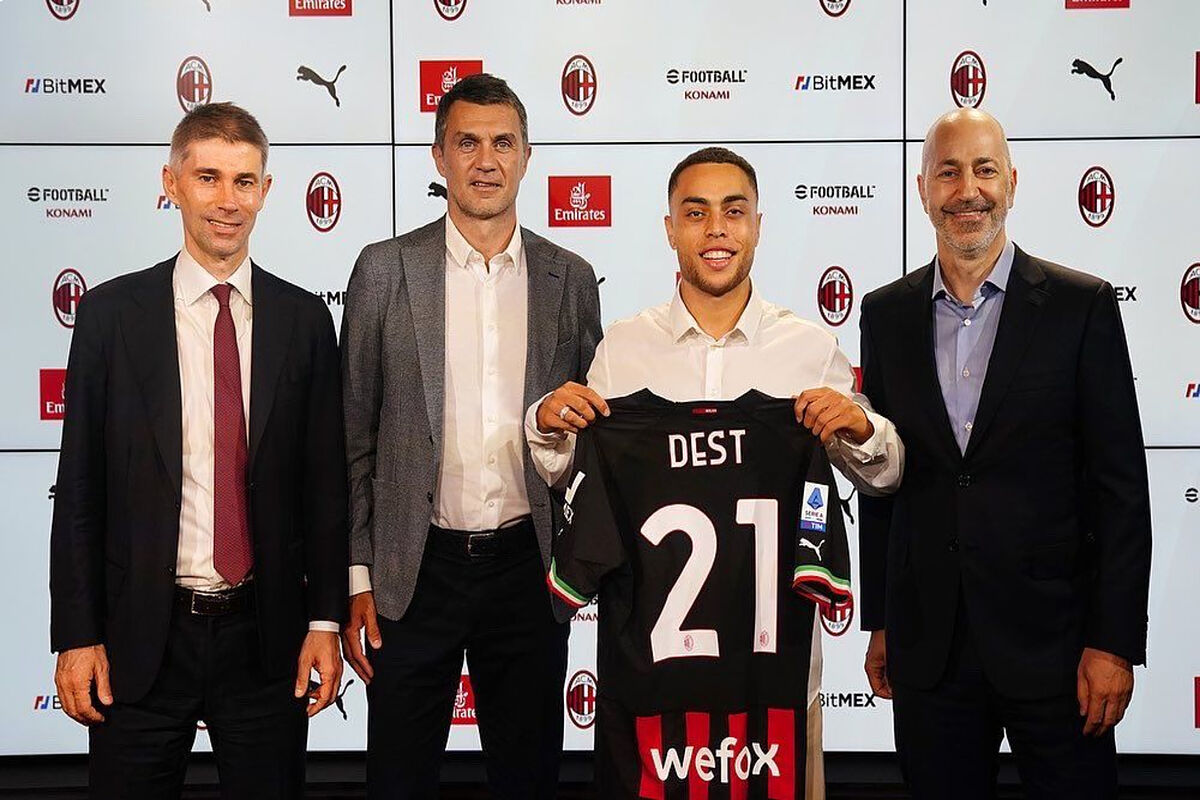 Serie A: Dest non pensa al ritorno: “Spero di convincere il Milan a comprarmi”