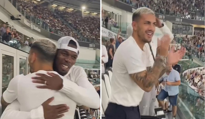 Serie A: Paredes arriva allo Juventus Stadium, saluta Pogba e canta il gran gol di Vlahovic… in 30 secondi!