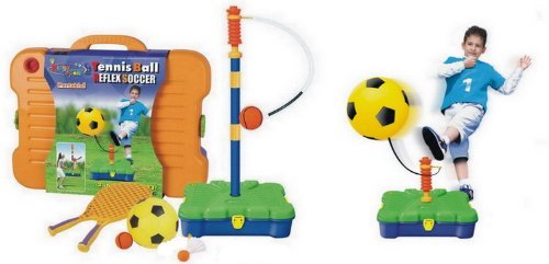 Kings Sport-Set per Sport 3 in 1, Reflex, calcio, Tennis, Badminton & abilità per allenamento, per bambini ARTICOLO IN ASSORTIMENTO – idea regalo sampdoria