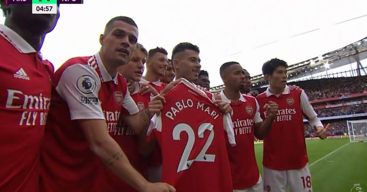 Gianluca Di Marzio: #PremierLeague | @Arsenal, la dedica della squadra per #Marì prima della partita…