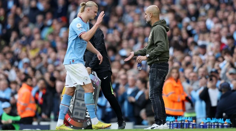 “L’inglese non abbastanza buono” di Pep Guardiola per descrivere la genialità di Erling Haaland