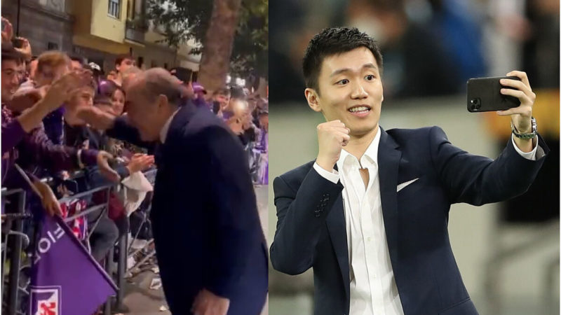Serie A: Increscioso: i dirigenti della Fiorentina attaccano verbalmente la dirigenza dell’Inter