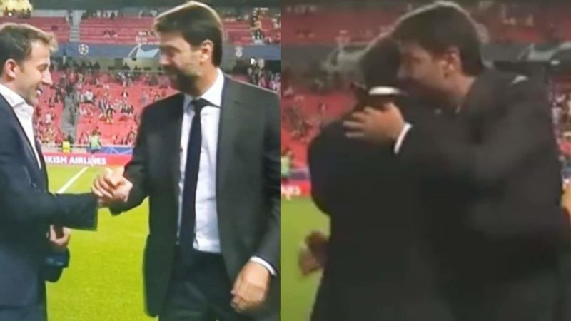 TS – Agnelli e Del Piero, la storia della Juventus si abbraccia VIDEO