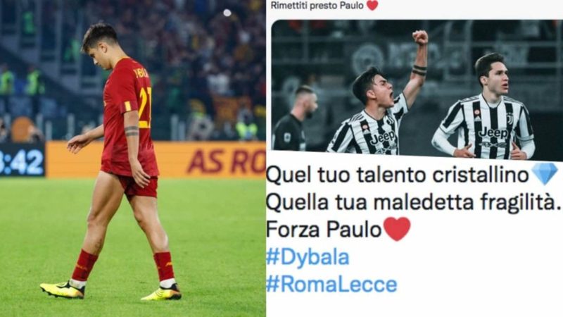 TS – I tifosi Juve non dimenticano Dybala: “Rimettiti presto Paulo”