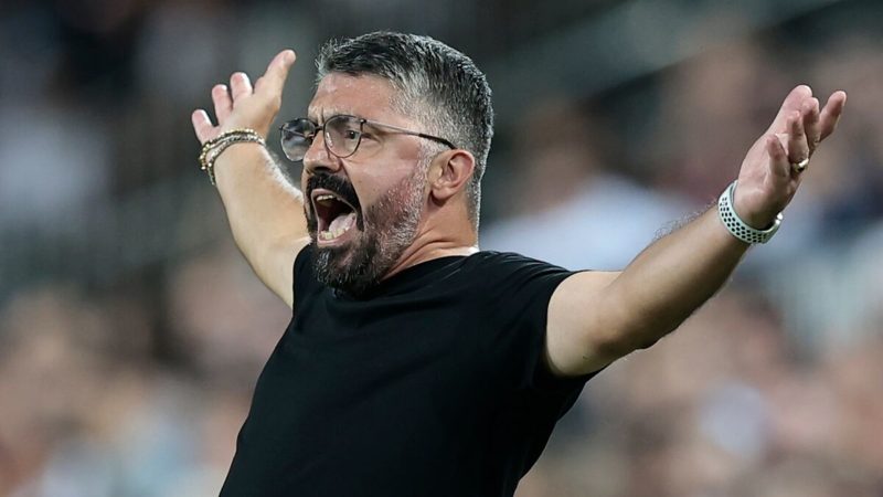 Valencia – Barcellona |  Lega: Gattuso: “Se giochi bene e non vinci la maglia pesa”