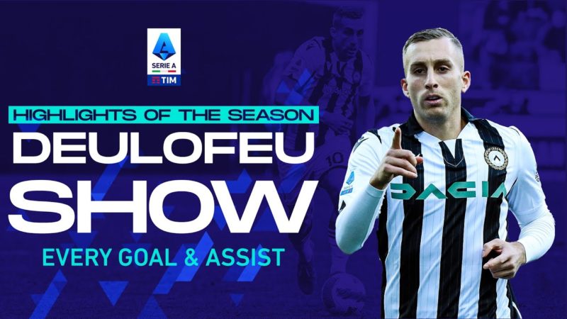 Spettacolo di Deulofeu |  Ogni gol e assistenza |  I momenti salienti della stagione |  Serie A 2021/22