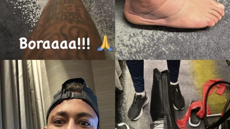 Da Twitter – Neymar mostra la sua caviglia infortunata su Instagram #Qatar2022 …