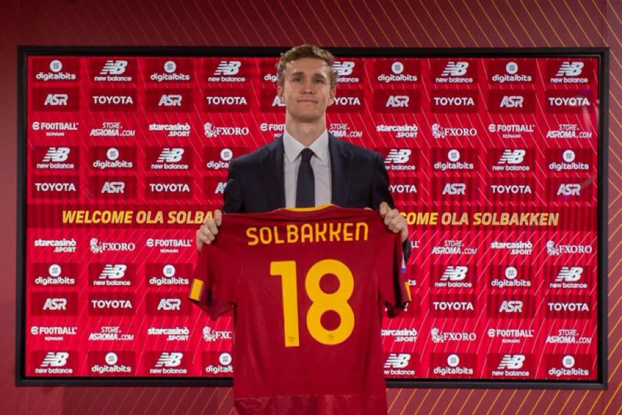 Da Twitter – Ufficiale, confermato. Ola Solbakken passa all’AS Roma a parametro zero dal Bodø Gl…