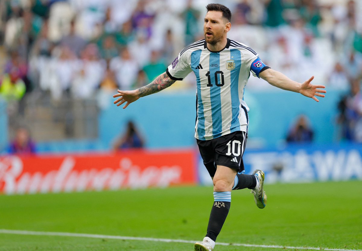 F. Romano pubblica:  Lionel Andrés Messi.  Due gol in questa Coppa del Mondo, otto in totale in Coppa del Mondo in…
