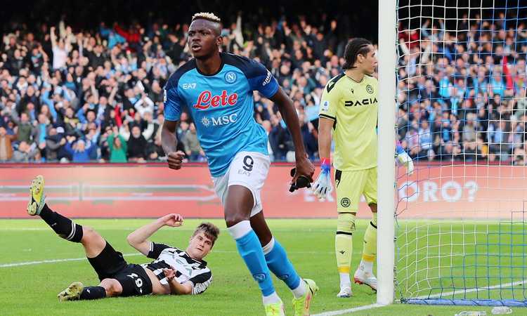 LIVE Napoli-Udinese 3-0: Osimhen di testa, Zielinski da fuori e magia Elmas | Primapagina