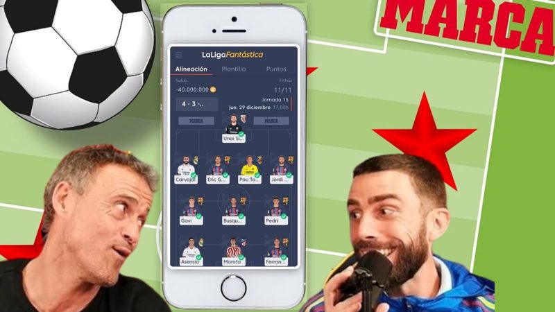 LaLiga Fantasy Marca: aiutaci a completare la formazione di Luis Enrique nel Fantasy ufficiale