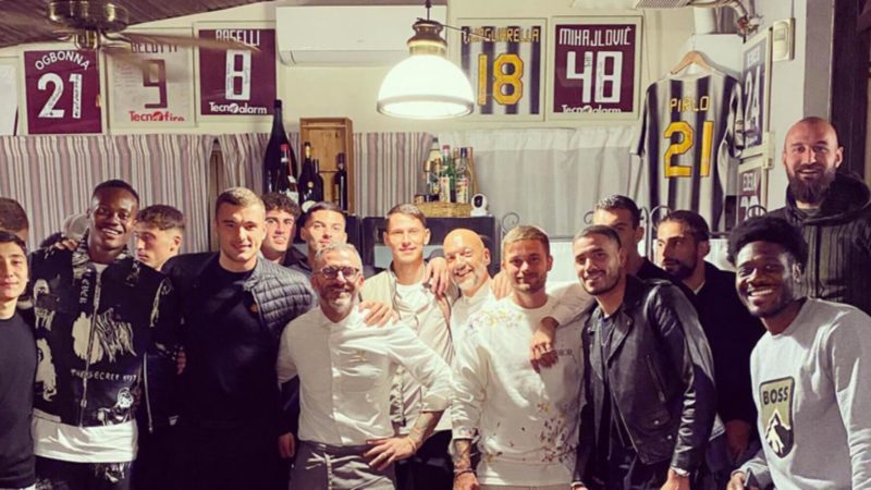 Tuttosport – Torino, tutti a cena con Vanja, sotto le maglie di Mihajlovic e Pirlo