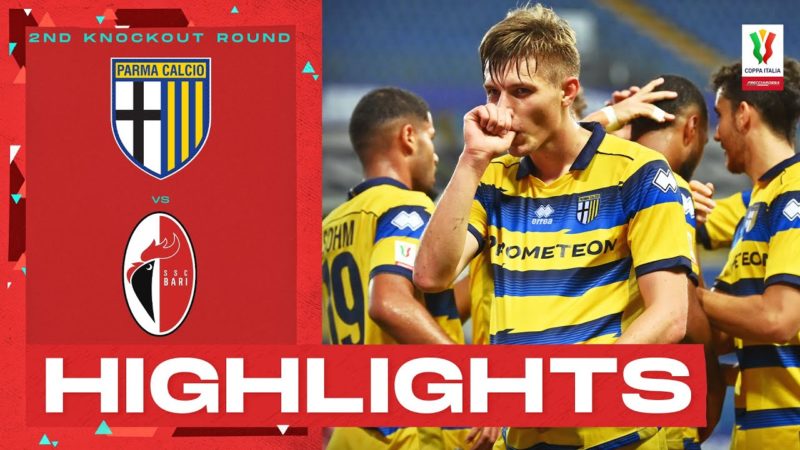 Parma-Bari 1-0 |  I gialloblù raggiungono gli ottavi: gol e highlights |  Coppa Italia Frecciarossa 2022/23