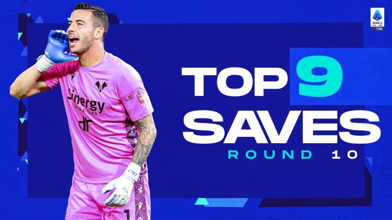 Montipó nega Rebic da distanza ravvicinata |  Migliori salvataggi |  Giro 10 |  Serie A 2022/23
