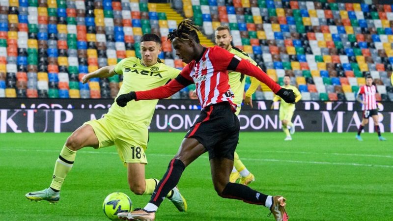 Athletic: Iaki Williams torna con la scintilla e firma la vittoria dell’Athletic a Udine