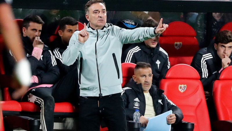 Celta: Carvalhal: “Stiamo cambiando il modo in cui giochiamo”