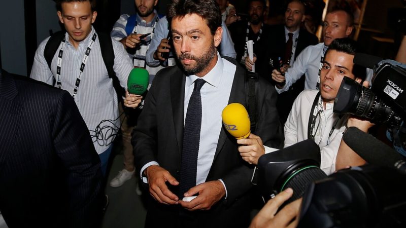 Serie A: Procura chiede il rinvio a giudizio di Agnelli e di altri 12 coinvolti nel ‘caso Juve’