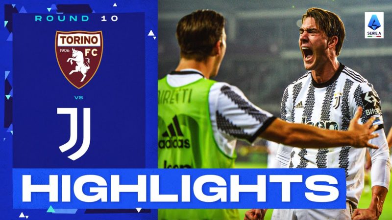 Torino-Juventus 0-1 |  Vlahovic vince il derby!  Goal e momenti salienti |  Serie A 2022/23