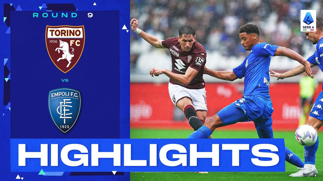 Torino-Empoli 1-1 | Lukic segna il pareggio nel finale a Torino: gol e highlights | Serie A 2022/23